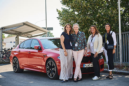 BMW - Corinna Binzer, Uschi zu Hohenlohe, Fedra Sayegh, Ulrika Gutheinz (©Foto: BMW)